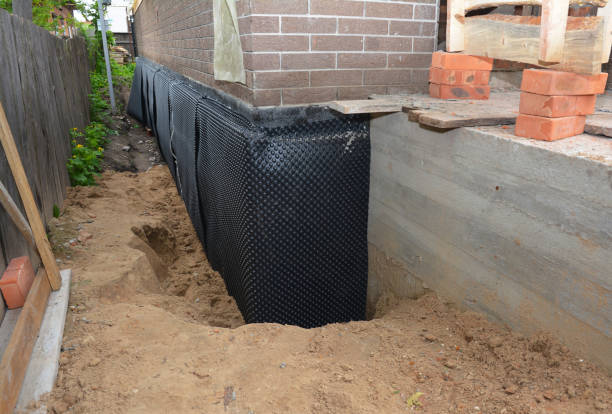 SJ Waterproofing Pros technician performing targeted Crawl Space Encapsulation assessment in Croydon, PA
